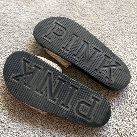 PINK gold glitter slides - Picture 2 of 2